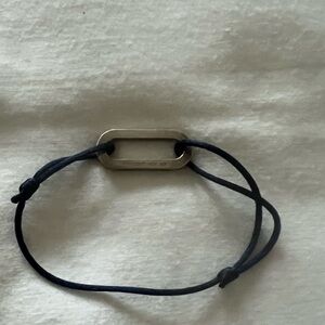 Von Dinh Paris navy blue and sterling bracelet